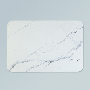 Alfombrilla de Baño de Tierra de Diatomeas Superabsorbente, Impresa con UV, de 60-39 cm, de Pulpa de Madera Virgen Lisa, de Secado Rápido para el Hogar - Product Image 1