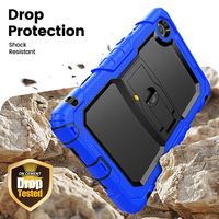 Étui en silicone robuste pour tablette Lenovo Tab K9 /Tab One 8.7 pouces 2025 TB-305FU Housse antichoc avec béquille