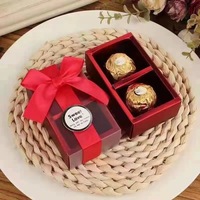 Boîte à chocolat magnétique fantaisie en feuille d'or carrée noire mate créative pour les cadeaux de fête, fabriquée à partir de matériaux recyclés