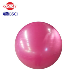 Palla per esercizi con bilanciamento Anti scoppio personalizzata 45cm 55cm 65 cm con palla per Yoga da palestra con pompa a mano - Product Image 5