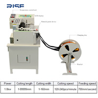 Máquina Automática de Corte de Cintas con Sellado Térmico, Cortadora de Correas de Poliéster, Cuerda de Nylon y Materiales de Cinta