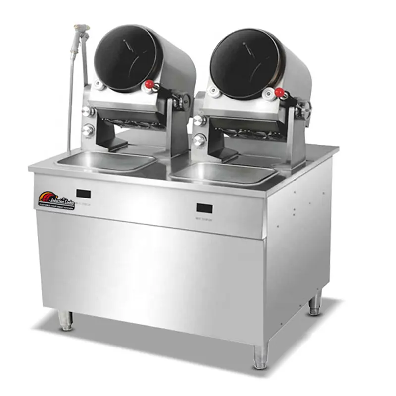 Restaurant Intelligente Koken Robot Fornuis Cucina Biryani Roterende Automatische Wok Koken Machine Bak Gebakken Rijst Machine