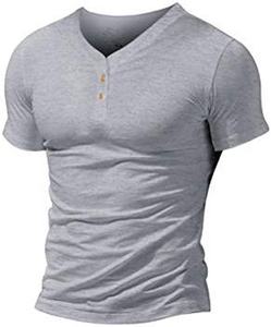 Design Your Own Logo 65% polyester 35% cotton t-shirt V Neck Tee Shirt Custom Blank Plain Men T Shirt - Product Image 1