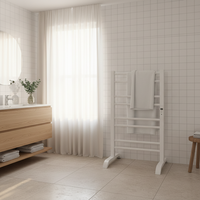 Nuevo Calentador de Toallas Eléctrico Inteligente 2026, Toallero Térmico Independiente con Temporizador Digital de Temperatura para Hogar, Spa y Hotel