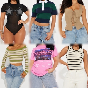 Ropa Usada de Mujer al por Mayor: Lotes de Camisetas, Pantalones, Faldas Cortas y Prendas de Moda Casual de Talla Única - Entrega Aleatoria - Product Image 2