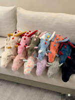 Peluche en coton biologique Jelly Cat, Dragon du Ciel et Dragon des Neiges, poupée en peluche Dragon Fluffy et Duskrise, rembourrage en PP