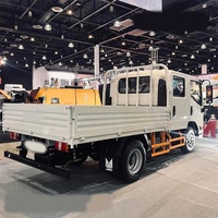Camion à benne basculante Jmc 5t Payload 4X2 double cabine pour le transport de marchandises