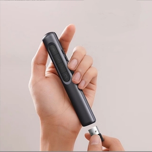 2.4GHz USB có thể sạc lại trình không dây con trỏ <span class=keywords><strong>laser</strong></span> màu đỏ PPT điều khiển từ xa bút PowerPoint trình bày trang điều khiển - Product Image 4