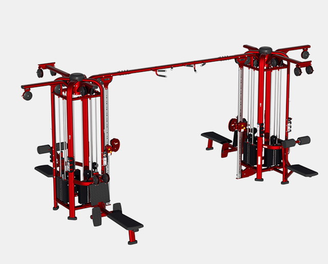 Wholesale Gym Equipment Smith Machine Home Exercise Multifunction 4 Station Machine Comprehensive Training Device Fitness