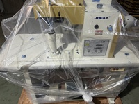Machine informatisée JOCKY JK-296 pour le collage, la séparation et le battage des bords en cuir, pour l'industrie de la tannerie