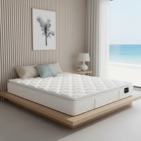 Matelas en mousse moderne, durable, respirant et écologique, enroulable en boîte, vente directe usine, simple/double/grand lit/très grand lit