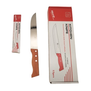 Cuchillo de <span class=keywords><strong>chef</strong></span> duradero resistente al óxido, cuchillo de cocina de buena calidad <span class=keywords><strong>para</strong></span> expertos culinarios y entusiastas de la cocina, hecho de metal - Product Image 1