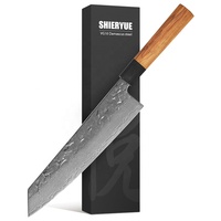 Damas vg10 Super acier cuisine Gyuto Style japonais Kiritsuke avec conception full tang