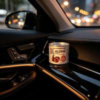 Diffuseur d'huiles essentielles naturelles en papier de coton moderne pour grille d'aération de voiture, parfum longue durée pour sortie d'air conditionné automobile