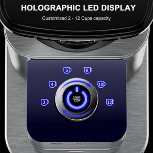 Chuyên Nghiệp Thép Không Gỉ Burr Máy Xay AC Động Cơ Điện Nhỏ Xách Tay Thương Mại Máy Xay Đậu Cho Hộ Gia Đình Khách Sạn Sử Dụng - Product Image 4