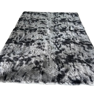 Tapis de sol en velours shaggy nordique minimaliste, tapis moelleux et doux pour chambre à coucher, salon, balcon, intérieur, siège de voiture - Product Image 1