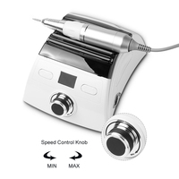 Perceuse à ongles électrique professionnelle 35000 tr/min avec perceuse podiatrique sous vide