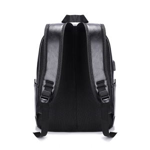 Wholesale <strong>Small</strong> Black Luxury <strong>Laptop</strong> Embossed Leather <strong>Backpack</strong> Women Girls - Product Image 5