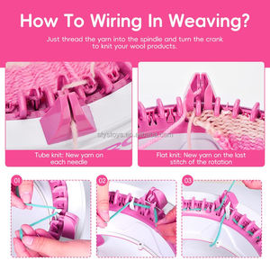 <span class=keywords><strong>Machine</strong></span> à tricoter <span class=keywords><strong>Sentro</strong></span> 40 aiguilles en promotion pendant 10 jours métier à manivelle en laine bricolage - Product Image 3