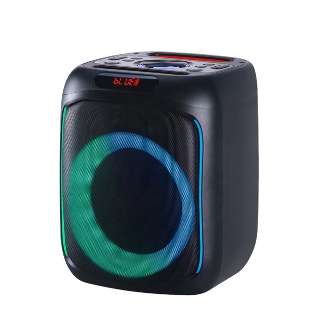 HANSUO Doble 6.5 Inch High-quality Portable Speaker Factory Party speaker DJ Bass Outdoor Waterproof Speaker HS-TS06C6B