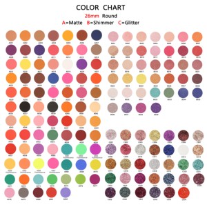 Paleta de Sombras de Ojos de Lujo, Altamente Pigmentada, Maquillaje Personalizado, Cosméticos DIY, Brillo de Belleza, <span class=keywords><strong>Sombra</strong></span> de Ojos Brillante - Product Image 6