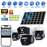 Caméra de sécurité solaire extérieure 4G en gros avec détection de mouvement PIR et vision nocturne pour la surveillance à distance hors réseau