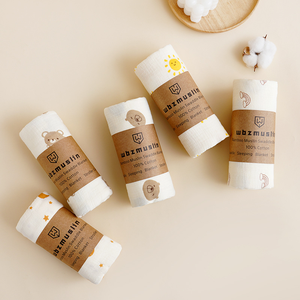 Mantas de Muselina 100% Algodón para Bebé, Absorbentes, Mantas Envolventes para Bebé - Product Image 3