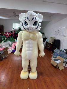 <span class=keywords><strong>Costume</strong></span> de mascotte de <span class=keywords><strong>tigre</strong></span> réaliste pour <span class=keywords><strong>adulte</strong></span>, personnages de dessins animés en peluche d'anime personnalisés en usine, à vendre - Product Image 3