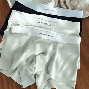 Caleçons Boxers Homme 2025 en Soie Glacée Respirante pour l'Été – Confortables, Taille Mi-Haute, Sans Coutures, en Nylon Écologique – Vente en Gros Emballée - Product Image 4