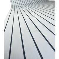 Tapis de sol marin imperméable en EVA, design moderne, pour bateaux et yachts, revêtement de pont en teck, antidérapant, à clipser, pour extérieur et voiture, brossé - Grande Vente