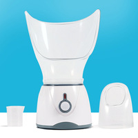 Vaporizador facial eléctrico para el hogar, vaporizador facial profesional 2 en 1, nano tecnología iónica 2 en 1 para cara y nariz, 50ML Ltd.
