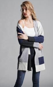 Ladies <strong>Long</strong> Knitted Print <strong>Sweater</strong> Women Large Outwear Coats Oversized <strong>Cardigan</strong> - Product Image 4