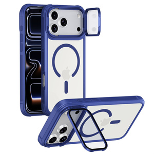Étui de téléphone <span class=keywords><strong>portable</strong></span> avec support magnétique <span class=keywords><strong>portable</strong></span> et recharge sans fil Lichicase pour <span class=keywords><strong>Samsung</strong></span> S25 S25 Plus S25 Ultra <span class=keywords><strong>Coque</strong></span> de protection - Product Image 6