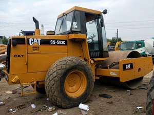 Gran oferta, rodillo de gato Original Caterpillar hecho en Japón, compactador usado, rodillo de carretera de un solo rodillo, barato para la venta - Product Image 2