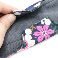 Compresas sanitarias reutilizables para mujer, compresas sanitarias de superabsorción, fabricación de compresas