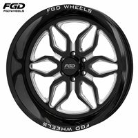 Jantes forgées polies FGD 20x10 22x12 22x14 24x12 24x14 à déport profond, 6, 8, 10 trous, 6x139.7 6x5.5 8x6.5 8x180 pour pick-up