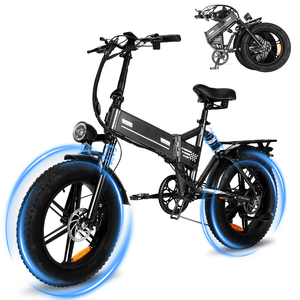 Bicicletta <span class=keywords><strong>Elettrica</strong></span> <span class=keywords><strong>Pieghevole</strong></span> con Pneumatici Larghi, Connessione App, Certificata EN15194, 20 Pollici, Fuoristrada, 48V 15Ah, per Adulti - Product Image 1