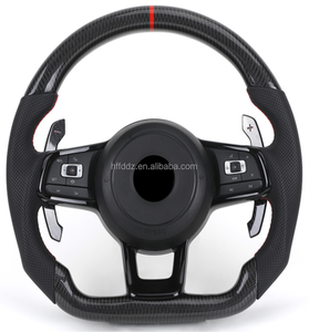 Volante de Fibra de Carbono Forjado para Audi A4 B9 A5 A3 S4 S5 RS4 RS5 2017 2018 2019 2020 2021 <span class=keywords><strong>2022</strong></span> - Product Image 4