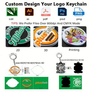 <b>Custom</b> Logo 2D/3D PVC <b>Key</b> Chain Designer Made Silicone Metal <b>Ring</b> Popular Cartoon Shape Soft Rubber Keychain - Product Image 3