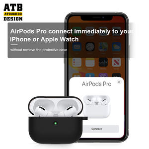 Funda protectora de auriculares Bluetooth inalámbricos de alta calidad Atouchbo para <span class=keywords><strong>IPhone</strong></span> 14 13 12 <span class=keywords><strong>11</strong></span> <span class=keywords><strong>Pro</strong></span> <span class=keywords><strong>Max</strong></span> - Product Image 5