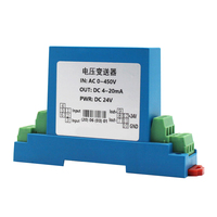 1500V AC Voltage Transducer Closed Loop Hall Effect Voltage Sensor DC 75mV Voltage Transmitter