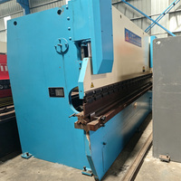 Presse plieuse hydraulique CNC WE67K1253200 à repose-pied automatique, 125 tonnes, 3200 mm, pour le façonnage de profilés architecturaux