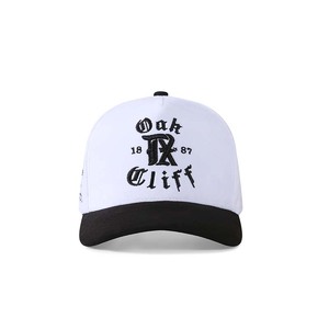 Venta al por mayor de gorras de béisbol vintage de dos tonos, personalizadas con bordado 3D, visera curva, ajustables, unisex, estilo urbano. - Product Image 2