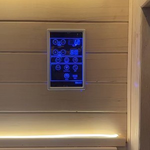 Sauna intérieur moderne de forme carrée en bois de cèdre rouge pour <span class=keywords><strong>spa</strong></span> commercial de luxe et design de bien-être à domicile privé - Product Image 3