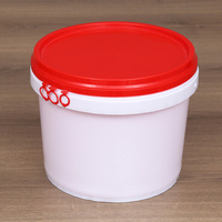 Tambour en plastique PP HDPE de qualité alimentaire de 6 à 30 litres avec poignée de couvercle de différentes tailles pour le stockage et le transport