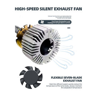 Kit de phares LED haute puissance 90W D1S D3S D2S D5S série D 6000K Canbus prêt à remplacer l'ampoule au xénon HID D1S D2S D3S D4S D5S - Product Image 5