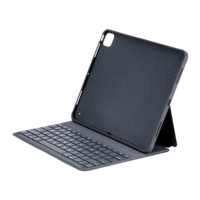 2024 clavier pliable machine à écrire pour iPad Pro 13 pouces M4 utiliser des piles bouton nouveau produit