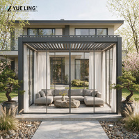 Pergola en aluminium à toit à lamelles Progola, taille personnalisée pour les entrepreneurs et les constructeurs, terrasse, jardin, pare-vent, protection solaire