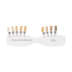 Dental Ivoire Shade Chart / Porcelain Veneer Dental Integrity Shade Chart AD-20 All-Ceramic Dental Aesthetics - <b>Bleached</b> Teeth - Product Image 3
