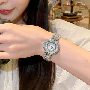 Montre à quartz de luxe CILOA pour femmes, cadran rond, bracelet, montre-bracelet résistante à l'eau, bijoux de mode, cadeau - Product Image 1